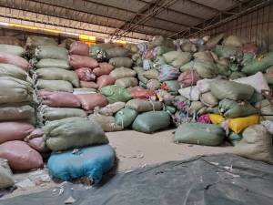 出售针织纯棉下脚料，碎布料