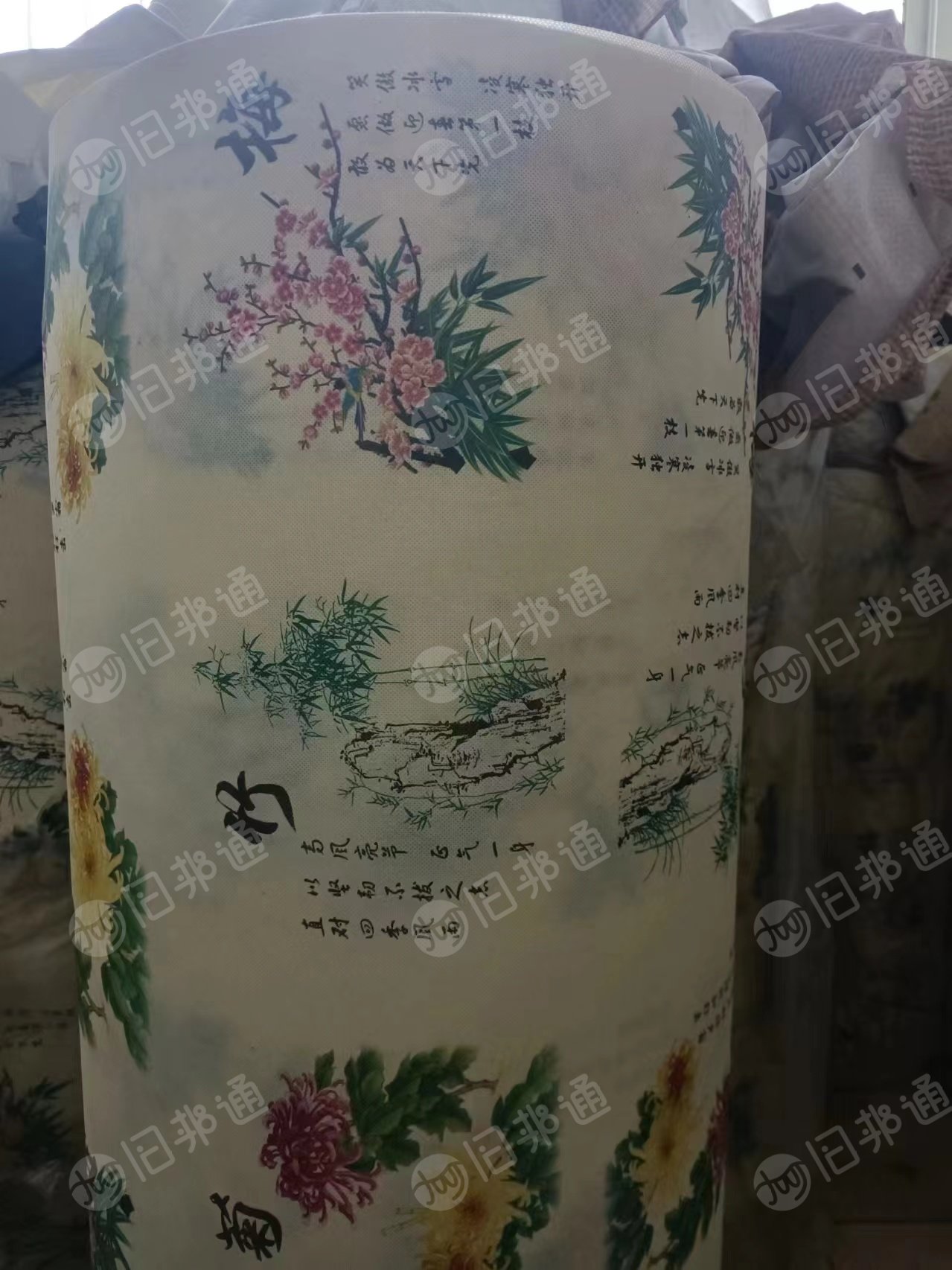 出售pp无纺布印花卷材料和下脚料