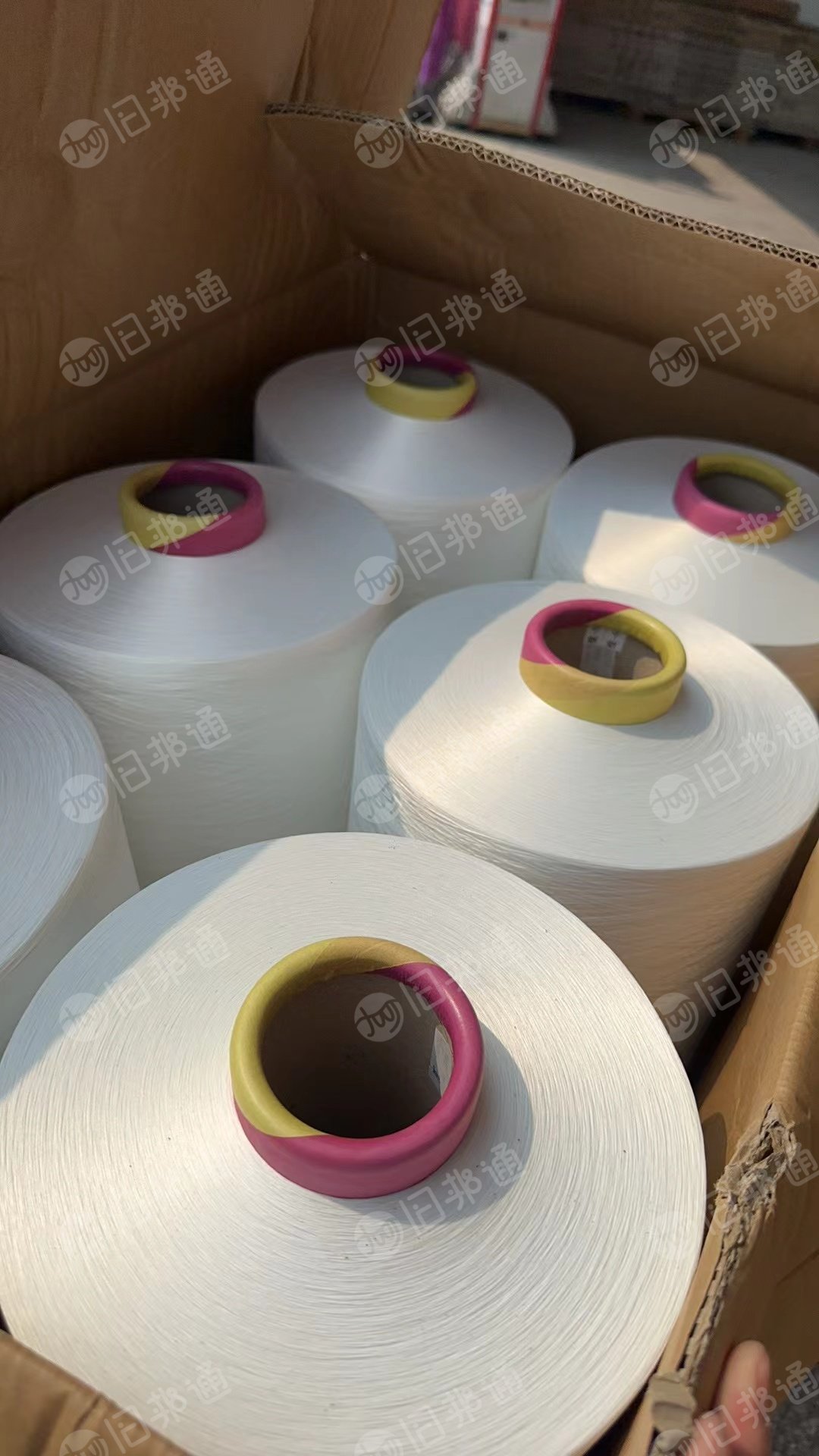 长期出售涤纶丝低弹丝,氨纶库存料,均是二等品,涤纶现货有10吨左右