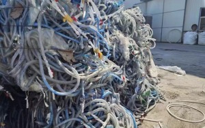 风电厂下来的软质pvc钢丝管，大量出售