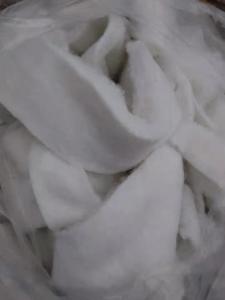 出售化钎棉下脚边角料，带皮的不带皮的混一起，一个月5-6吨