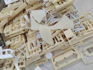 ABS毛料，CNC加工中出来的废料，每月十几吨出售