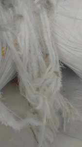 长期回收织布厂下来的氨纶布边氨纶废丝