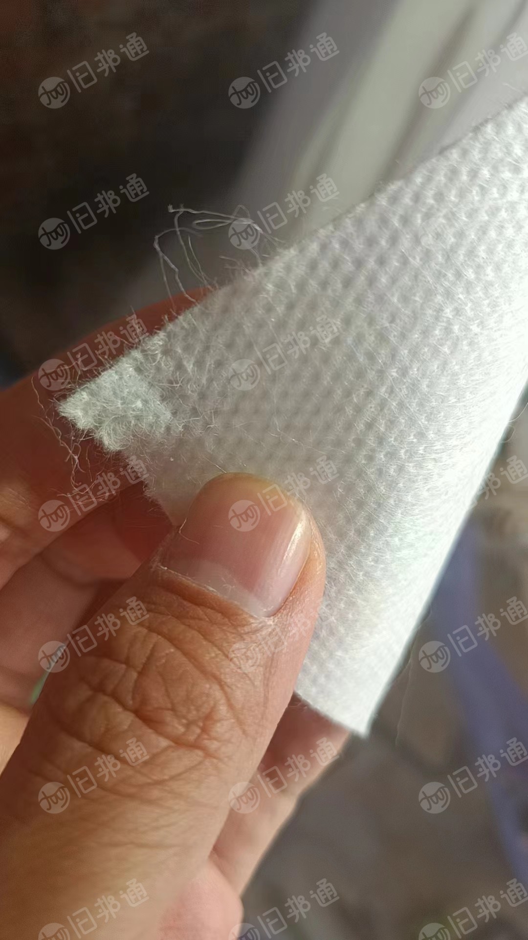 涤纶无纺布边料,含4080,出售