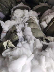 出售不带线头干净的喷胶棉，会压包好