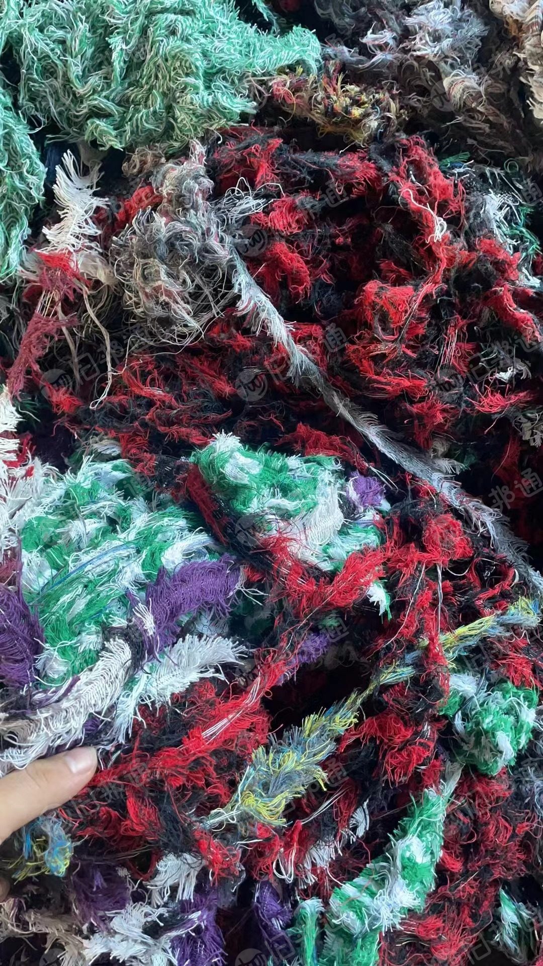 长期供应杂色废纱布边,年供5000吨