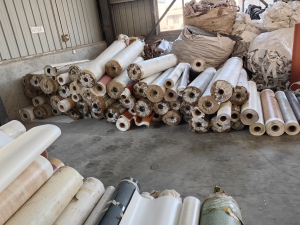长期大量收购硬质PVC墙纸卷筒料