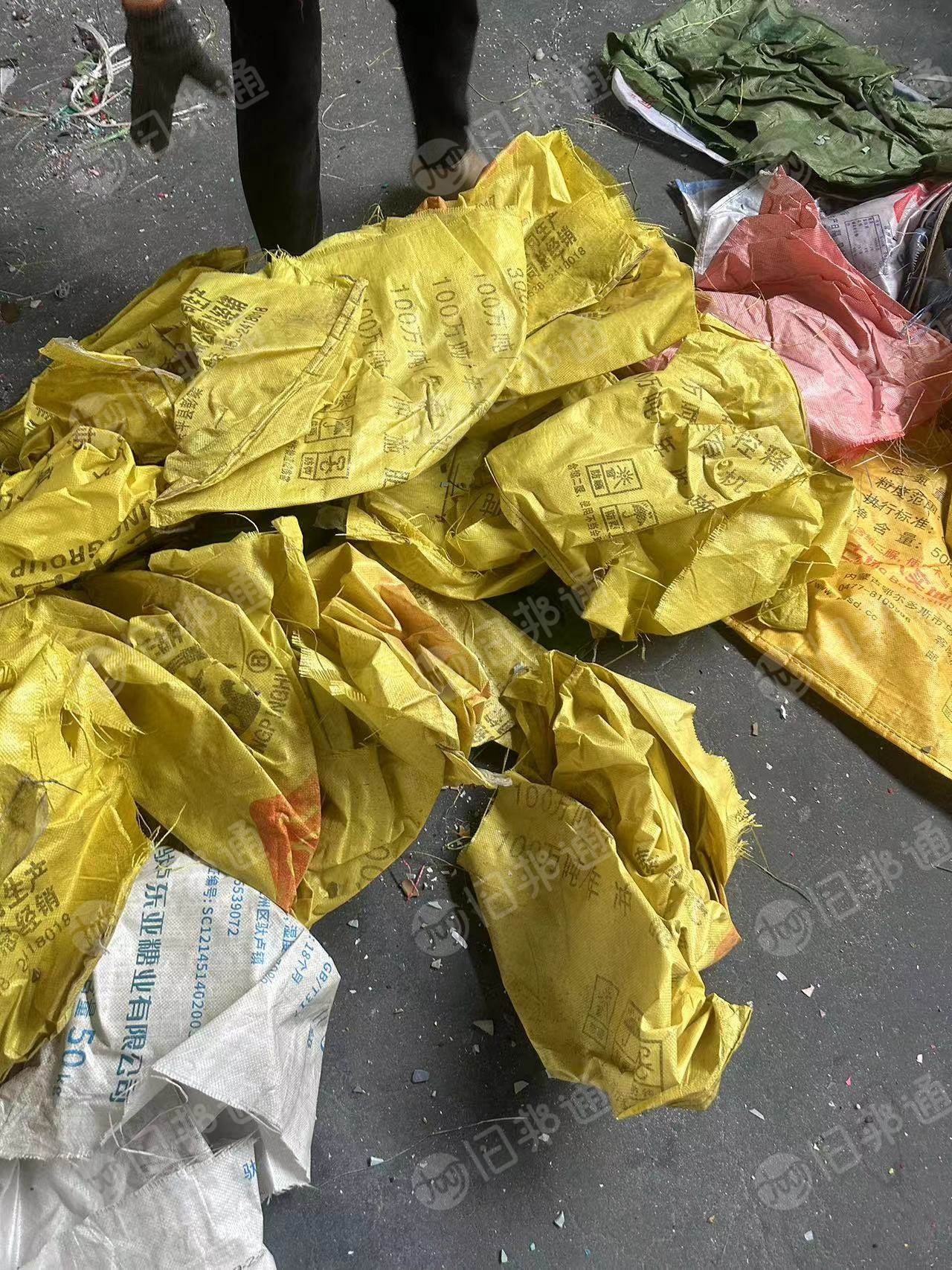 干造编织袋废料,编织袋花料,月供30吨