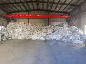 厂家出售用过一次的二手吨包，装合金料下来的，现货20吨