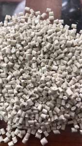 越南柜颗粒，冰箱料底料灰白abs颗粒，现货17吨，出售