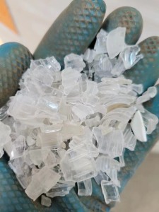 出售PET瓶口破碎料，现货20吨，长期有货