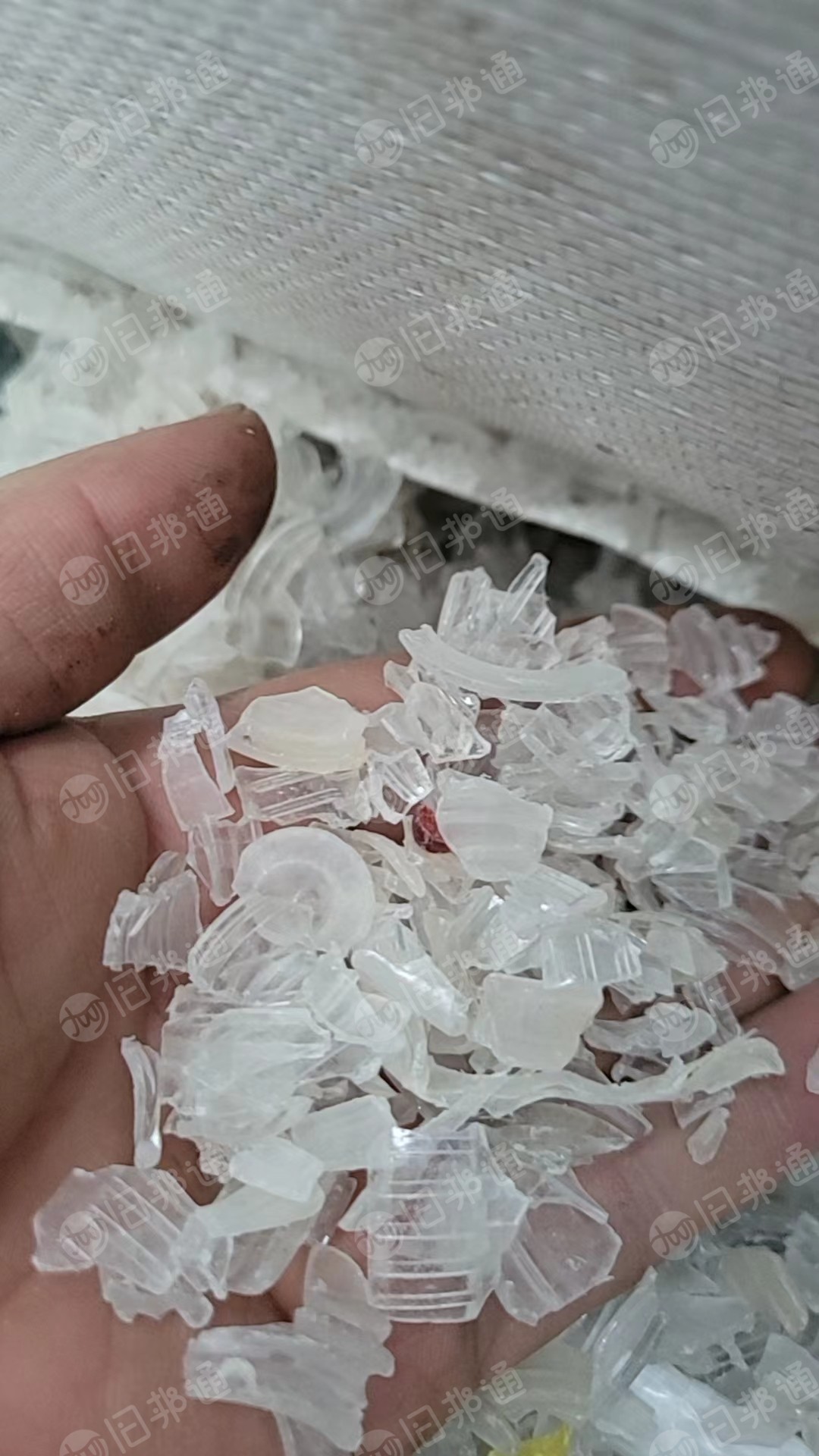 出售PET瓶口破碎料,现货20吨,长期有货