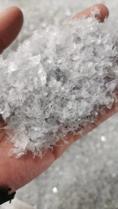 常年出售软质PVC透明破碎料，现货10几吨