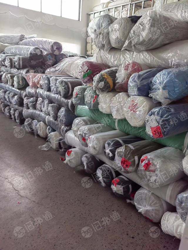 回收库存面料,处理面料,针织的面料,梭织面料!