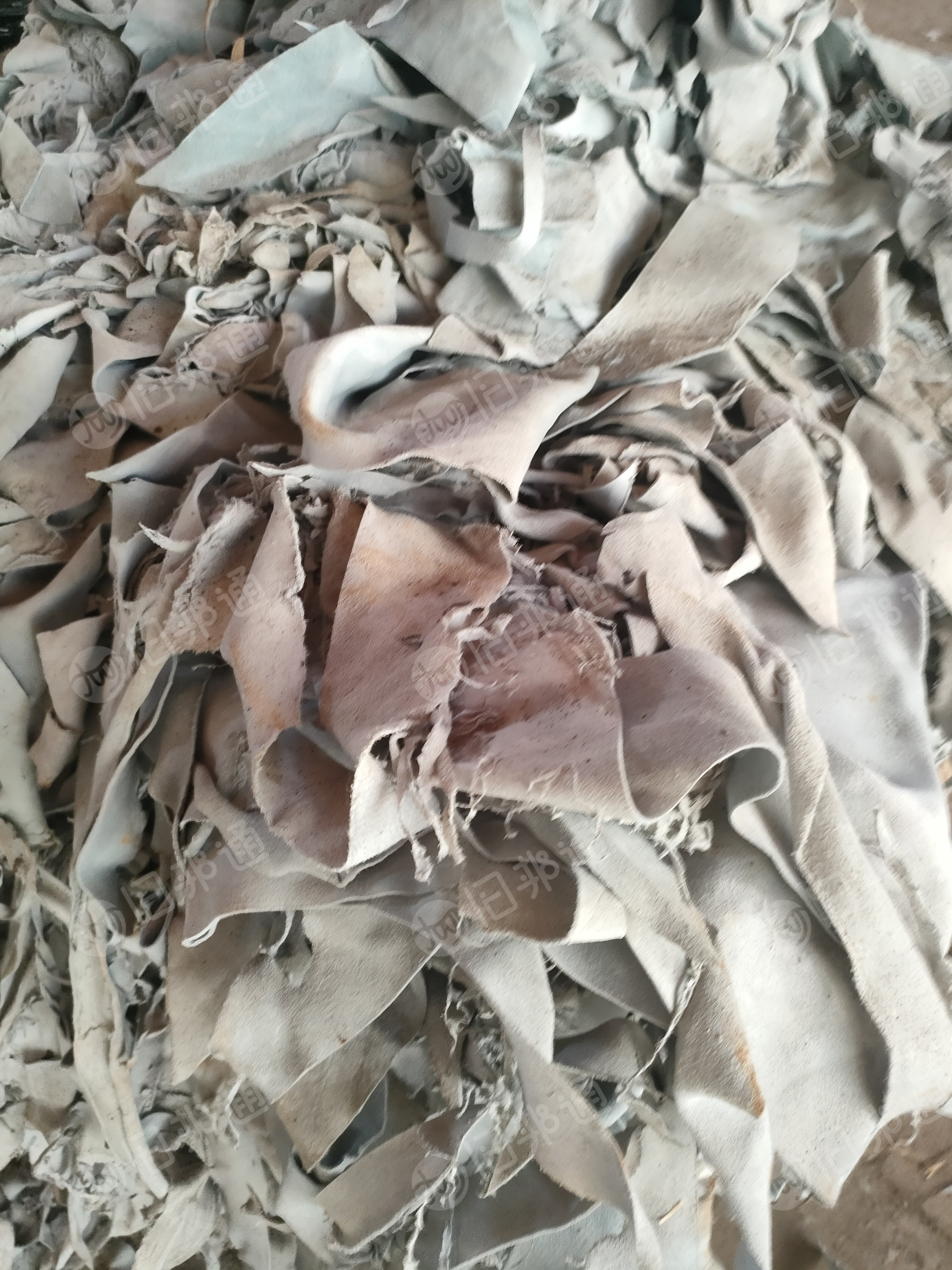 蓝湿牛皮下脚料,出售