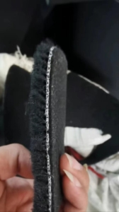 汽车地毯边角料，面料pp，底料pet，现货十吨，出售