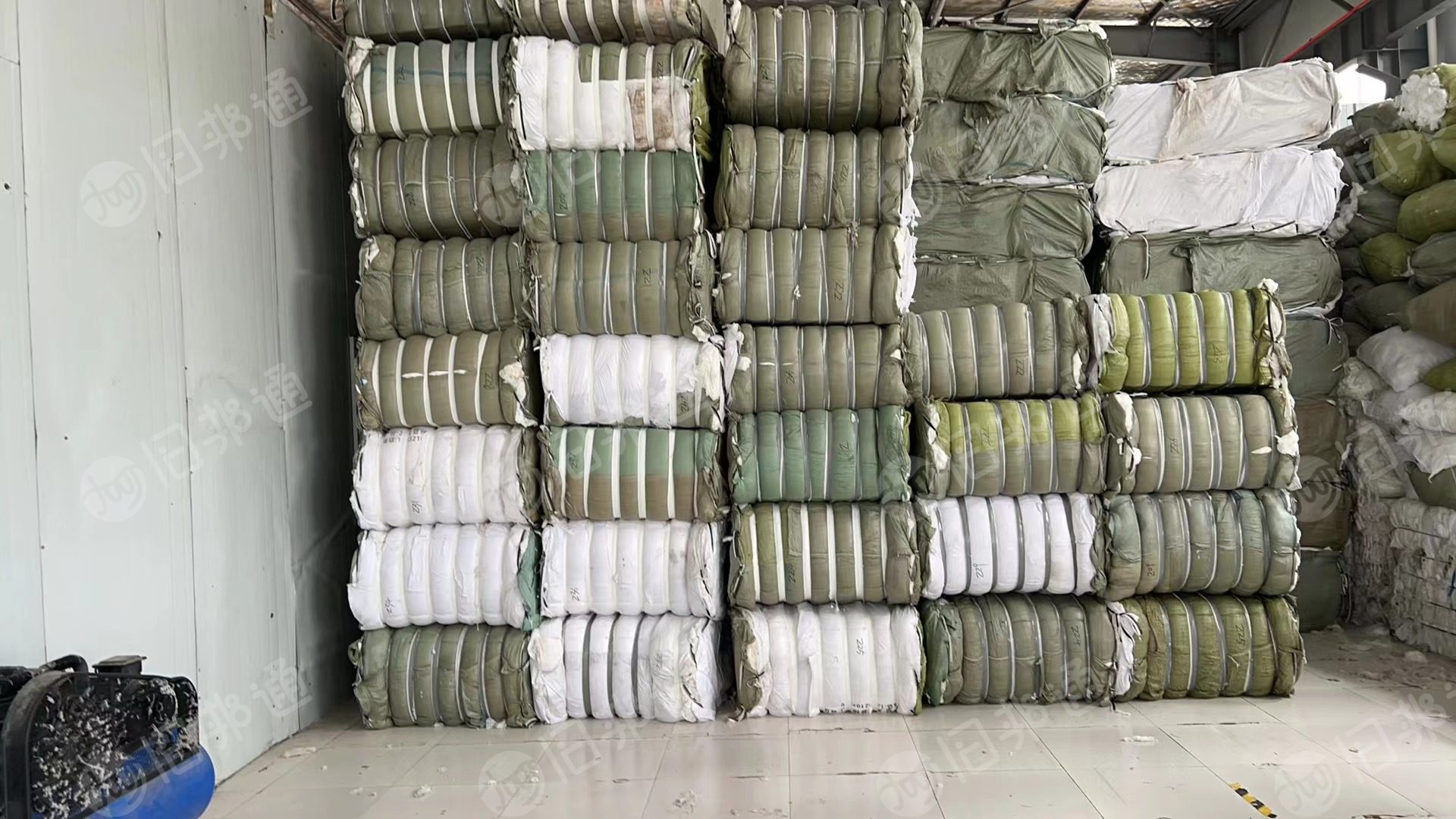 长期供应氨纶废丝开松料,现货20多吨