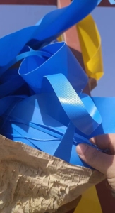 长期出售PVC夹网料