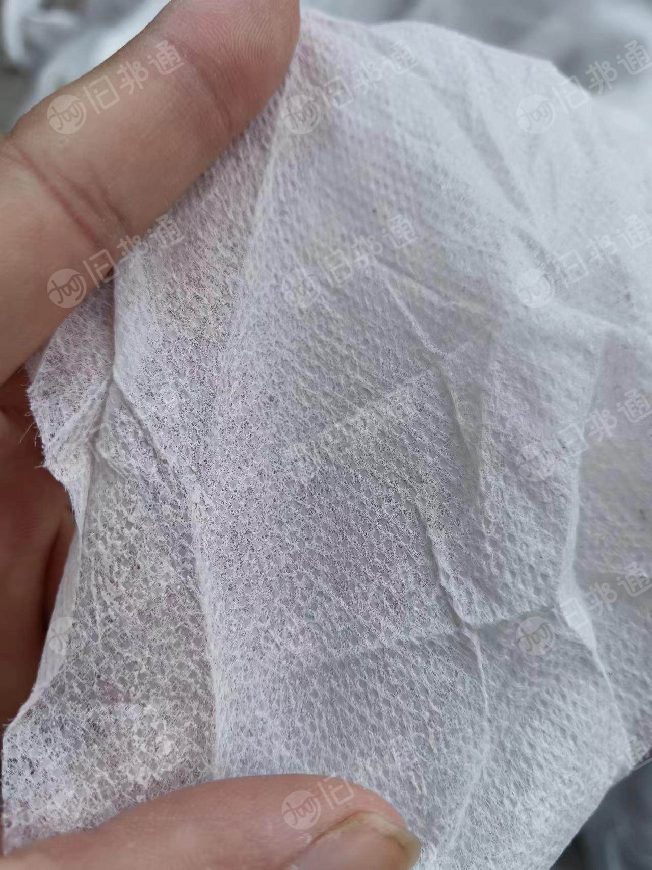 PP无纺布边料,含钙粉,出售