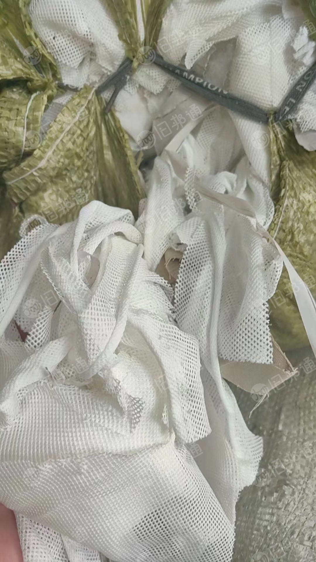 白色涤纶废布,涤纶造粒布,出售