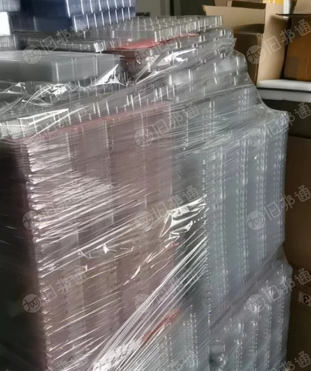 pet吸塑盒毛料,透明未落地,出售