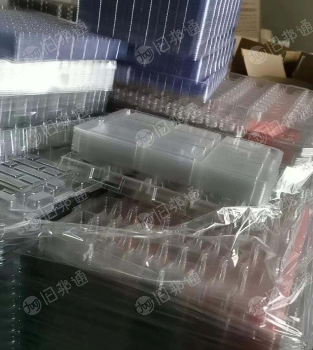 pet吸塑盒毛料,透明未落地,出售