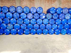 长期出售二手蓝桶