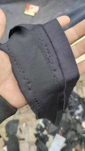 长期回收黑色开花料，黑色绒布，黑色开花料