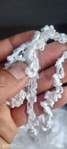 出售锦纶废丝，含涤纶，每月现货50吨