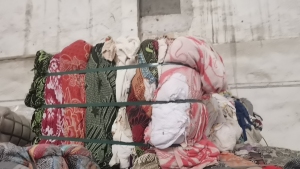 擦机布加工厂长期出售线毯（沙滩巾），床单被罩，旧毛巾等