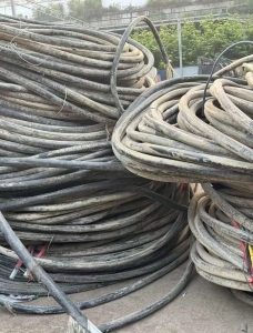 出售铝芯电缆线，现货二三十吨，可再次利用