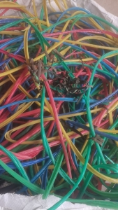 出售PVC平方线皮废料，现货几吨，福建漳州龙海，厦漳泉可送货上门