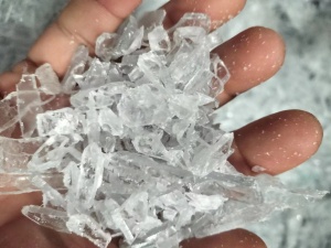 GPPS冰箱抽屉破碎料长期出售，现货50多吨 