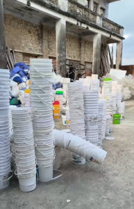 PP白桶长期出售，装鱼虾糖蜜下来的 