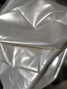 涤纶涂层布，涤纶废布，带涂层，出售