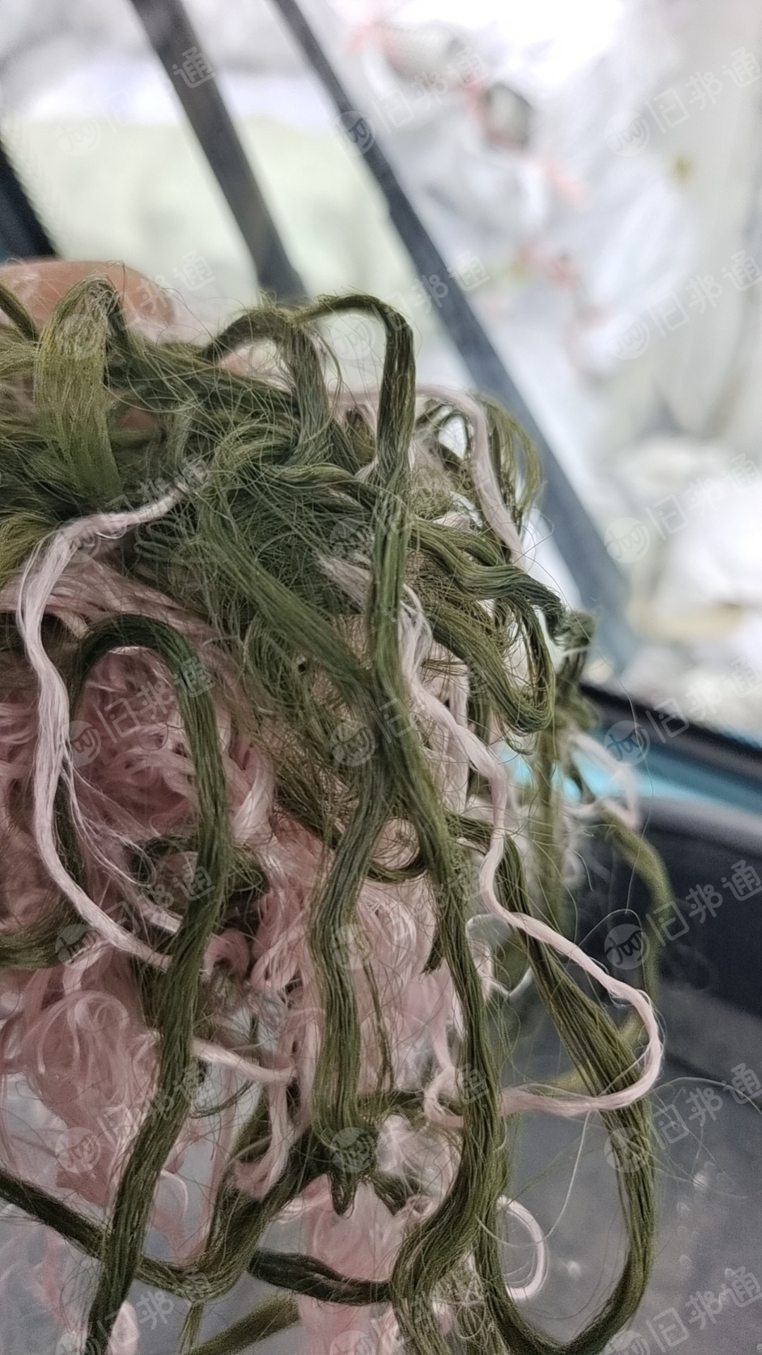 出售丙纶废丝40吨,浙江嘉兴提货,可以做的联系!