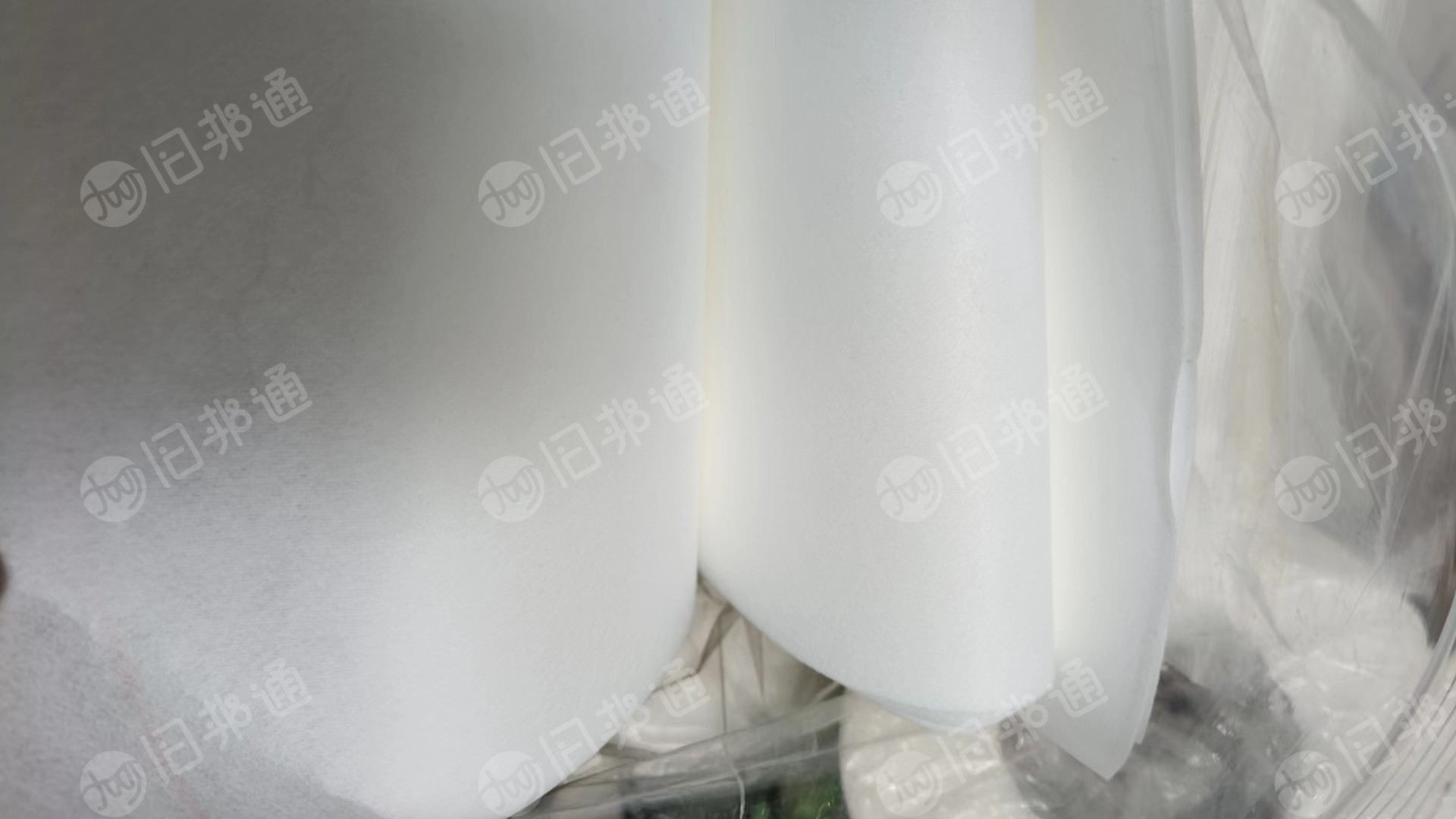 白色涤纶木浆无纺布下脚料长期出售,现货够车