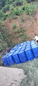 长期出售PE二手蓝桶，200L的，月供几千个