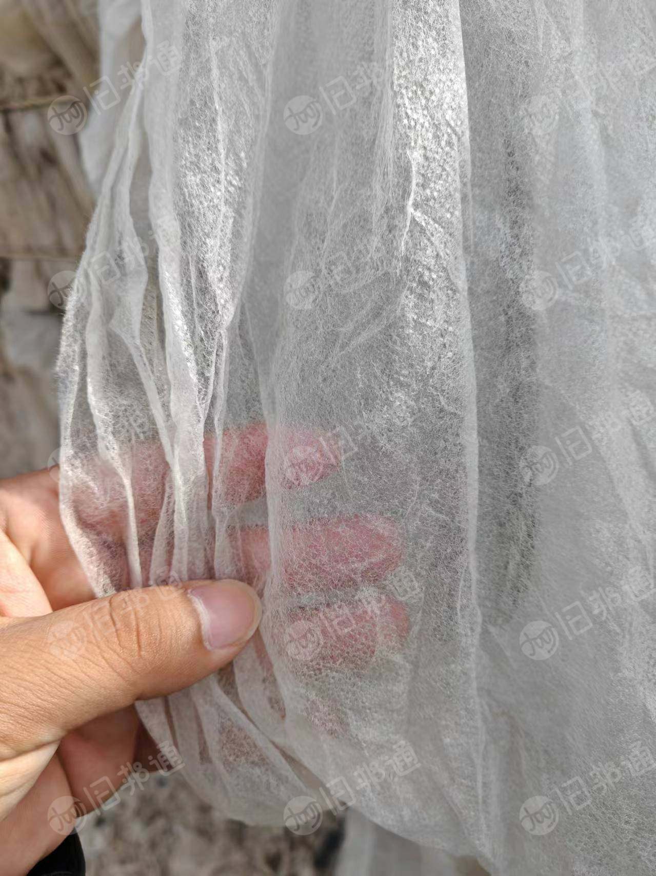 出售地膜无纺布废料,现货500吨
