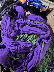 长期出服装下脚料，做外贸内裤下来的边角料，带氨纶