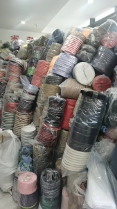 大量出售鞋材织带，涤纶织带，月供20吨左右