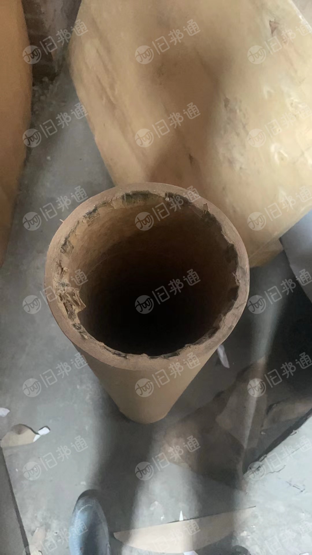 出售二手6寸纸管,厚度1.3cm,长度80以上