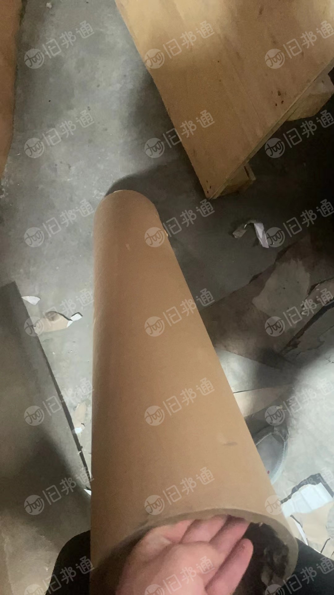 出售二手6寸纸管,厚度1.3cm,长度80以上