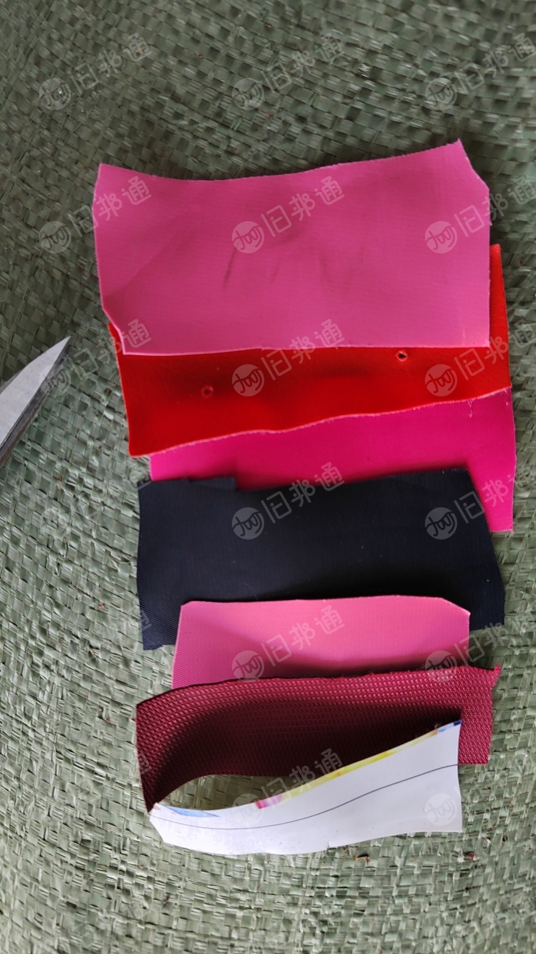 PVC箱包革,箱包里子布,600D边料,常年出售