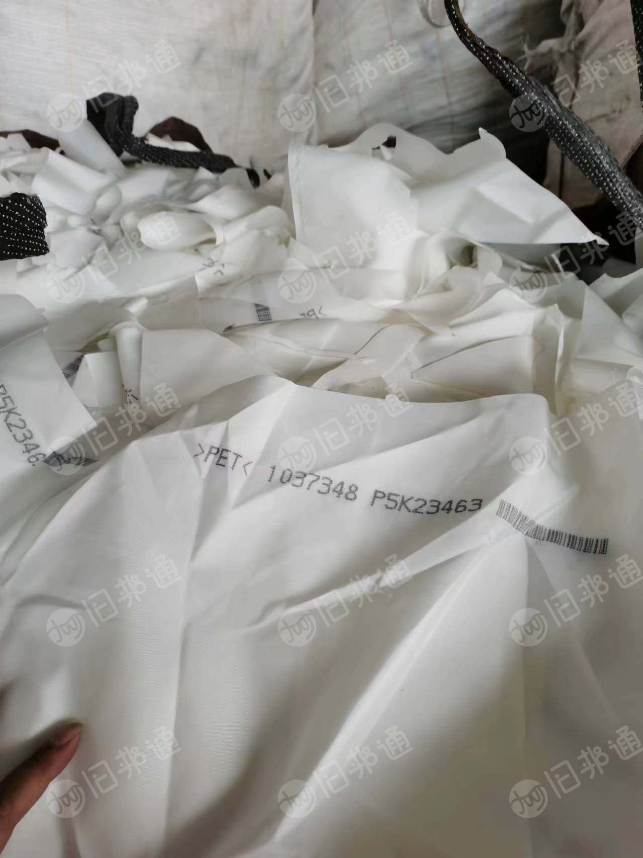长期供应纯涤纶白色涤纶气囊布下脚料,干净无杂质,高强力,月供30吨