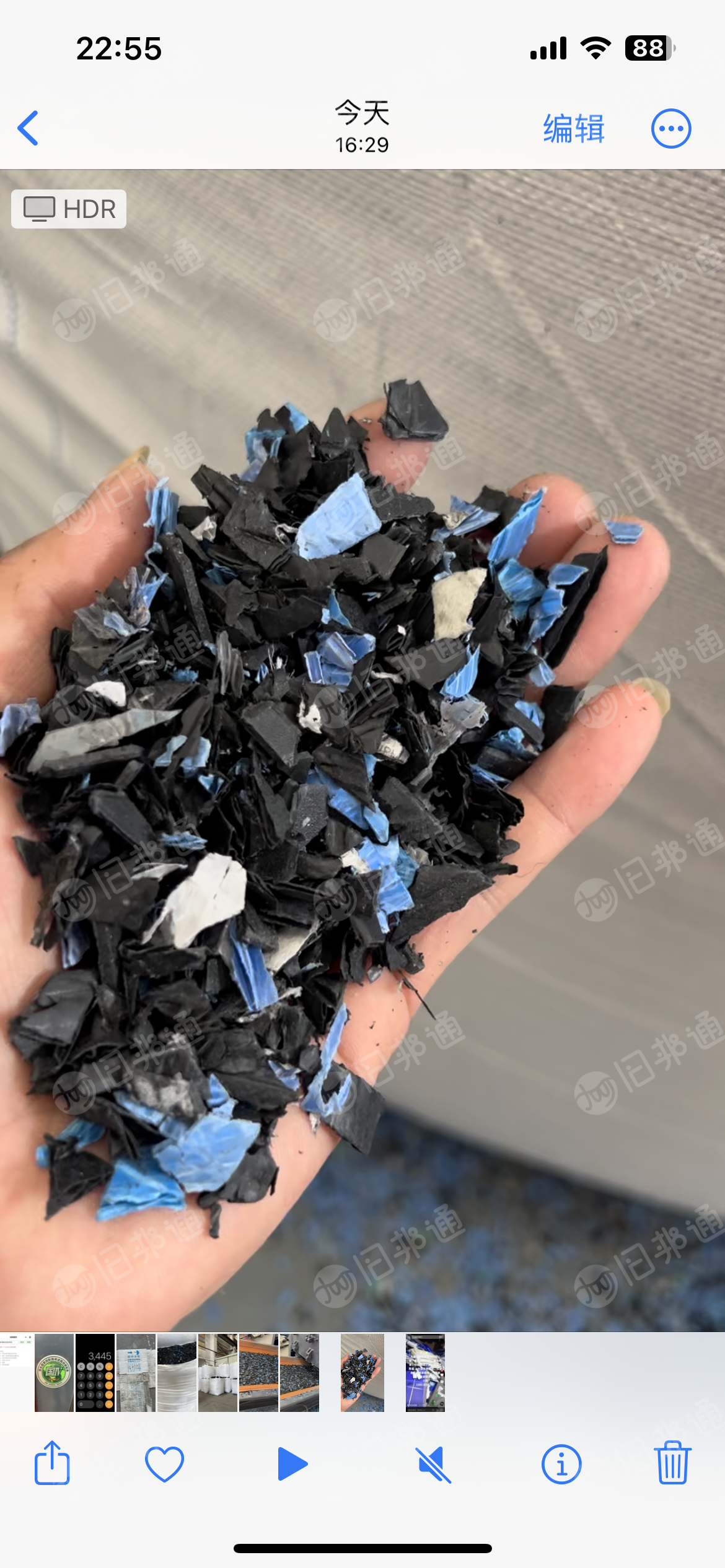 长期出售PP中空板破碎料,现货20吨,月供120吨