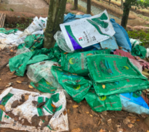 编织袋 牛蛙饲料袋，干净饲料袋，长期出售