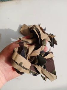 出售服装下脚料，80棉20涤，开花料