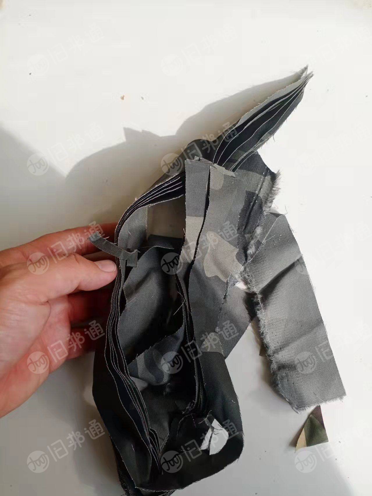 出售服装下脚料,80棉20涤,开花料