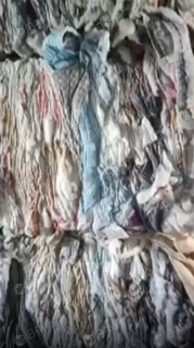 绗棉浅色原料,绗棉下脚料,回收